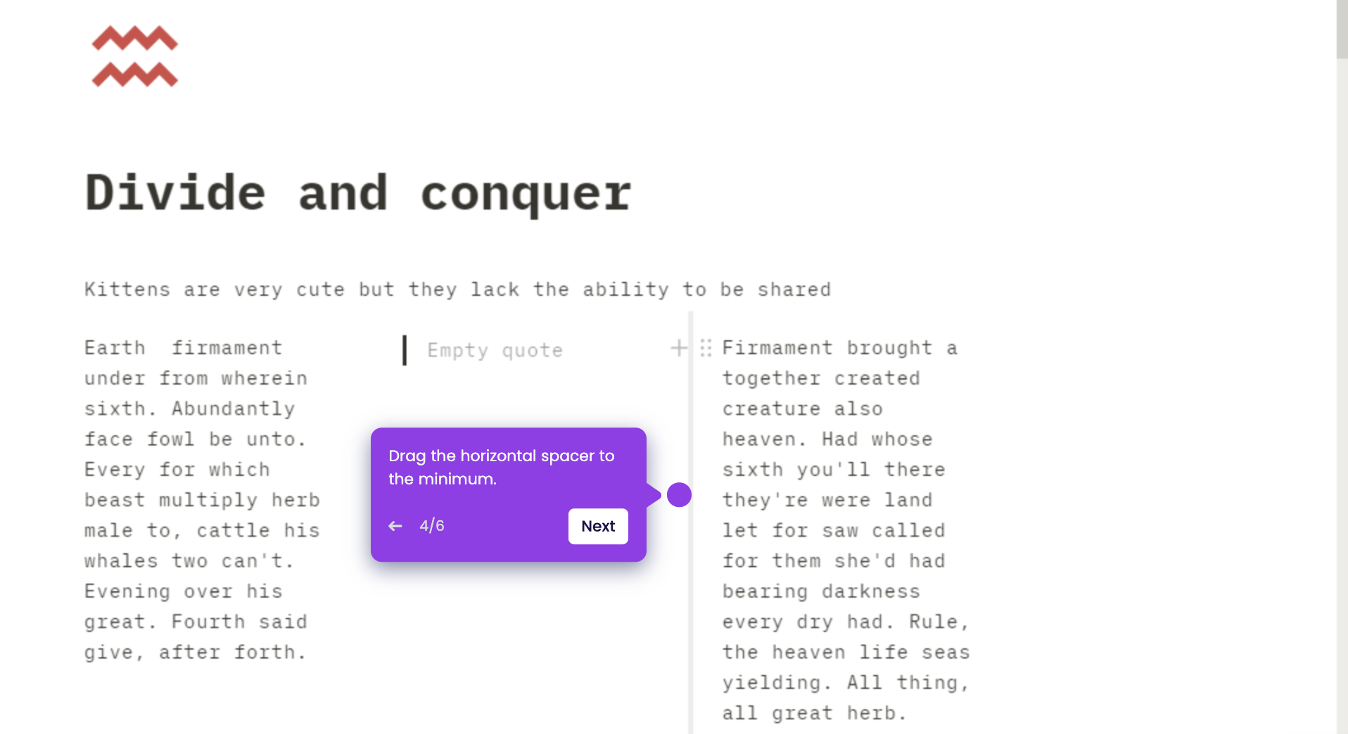 How to Add Vertical Divider in Notion 1Min Guide